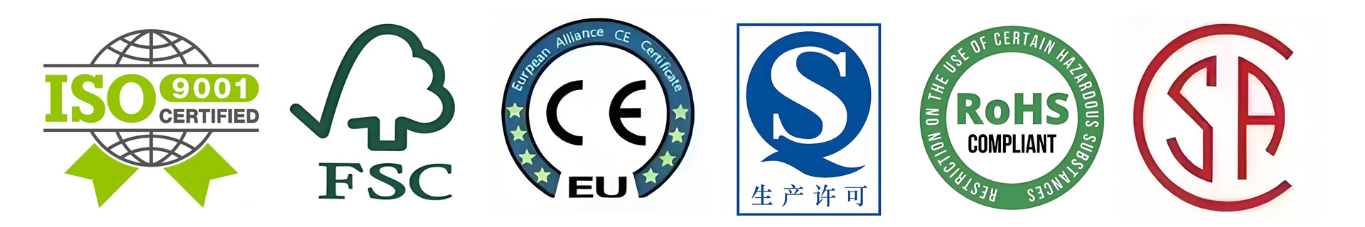 Certificates - Custom Printing & Packaging - Corrugated and Rigid Paper Box manufacturer from China