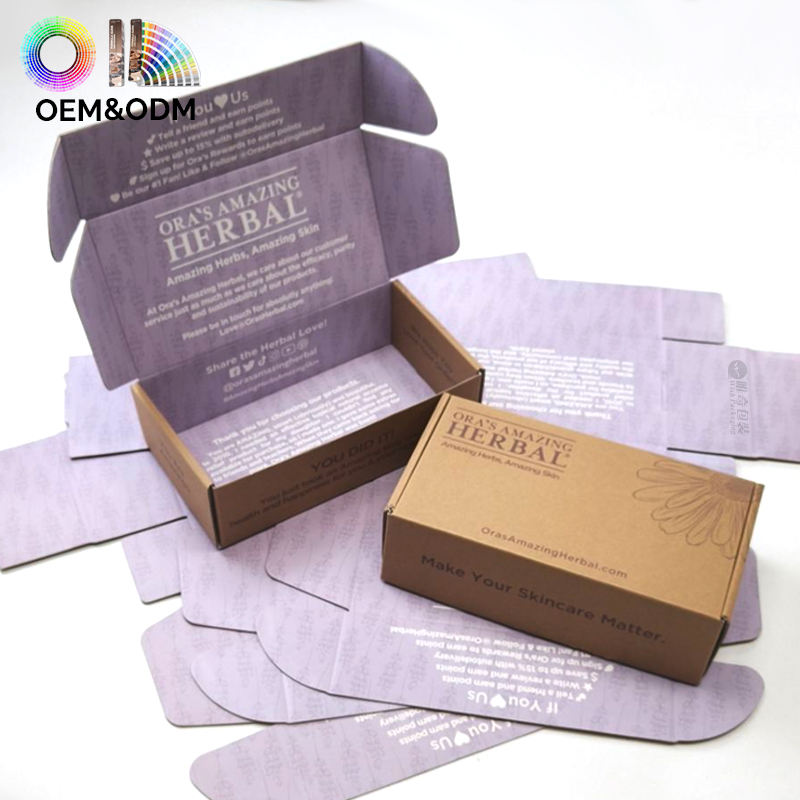 Custom Printed Foldable E-Flute Corrugated Boxes – for Apparel & Shipping