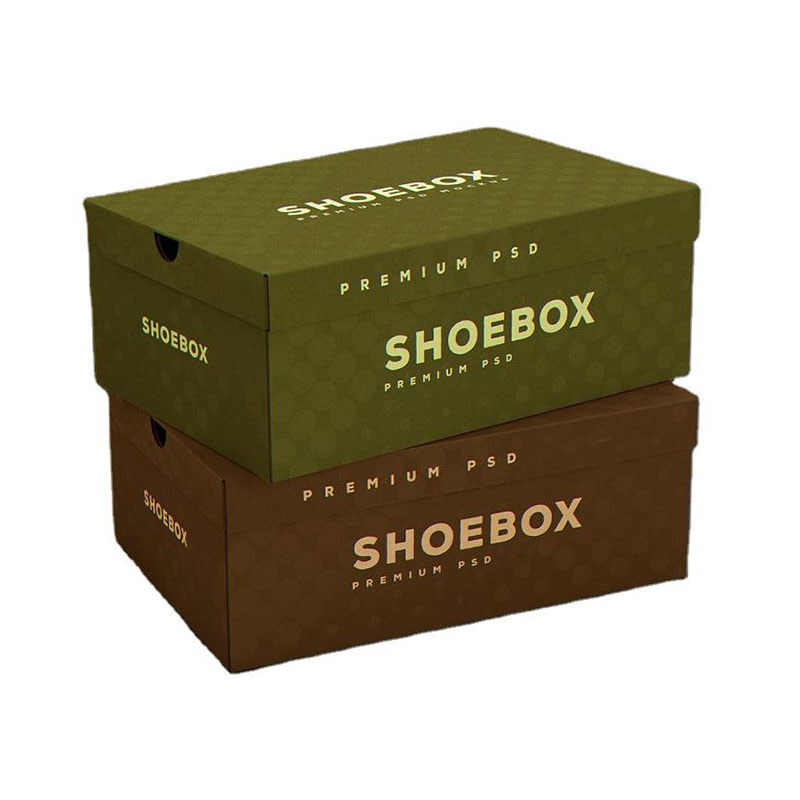 Cardboard Box Custom Corrugated Shoe Gift Storage Mailer Packaging