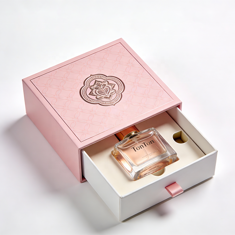 Custom Cardboard Gift Box Cases for Perfume Bottles and Samples Luxury Packaging
