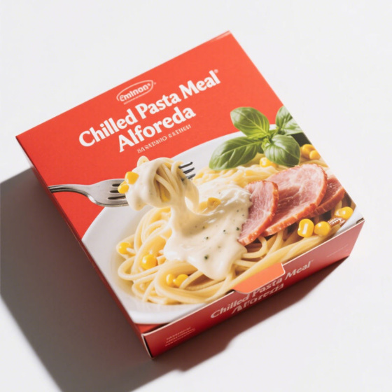 Custom Foldable Food Box: Food Grade Freezer Storage for Bread & Cereal