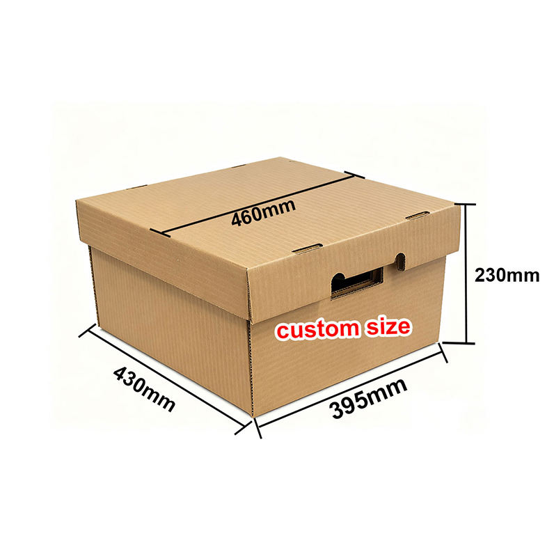 Wholesale Corrugated Cardboard Boxes Double Sided Kraft Shipping Mailers