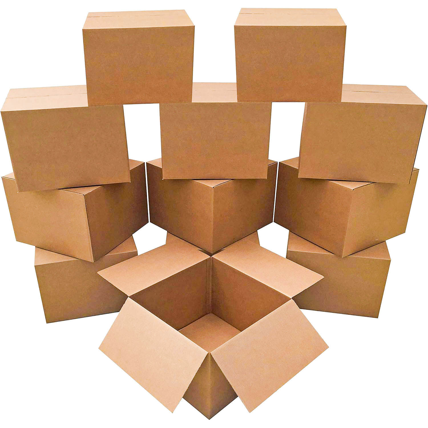 High Quality Corrugated Boxes – Custom Printed Logo Recyclable Shipping Cartons