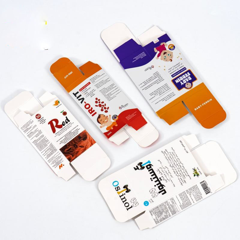 Custom Printed Folding Box Packaging Box for Makeup Skincare Beauty Products