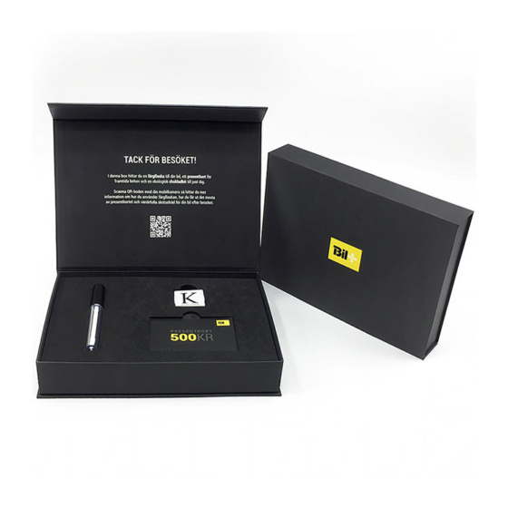 Luxury Rigid Cardboard Gift Box - Custom High-End Paper Packaging Carton for Premium Gifts