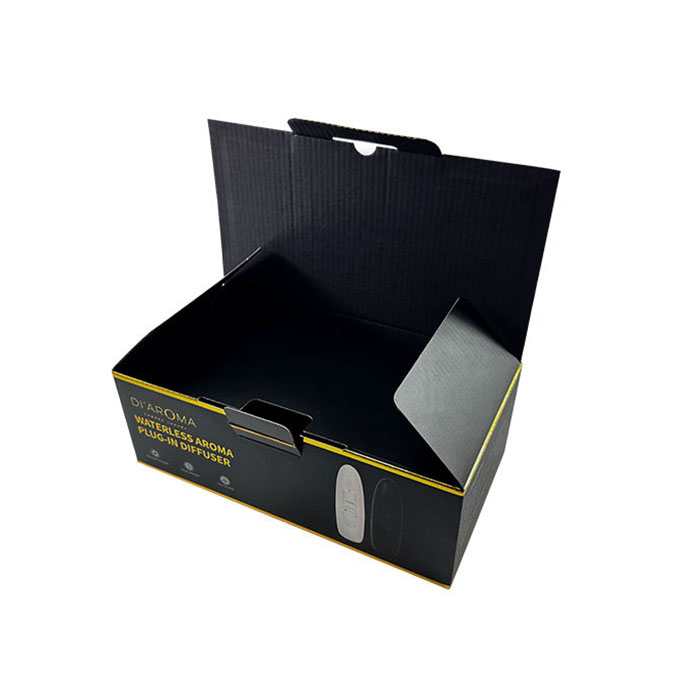 Die Cut Corrugated Box for Electronics – Custom Logo Glossy Lamination Gift Box