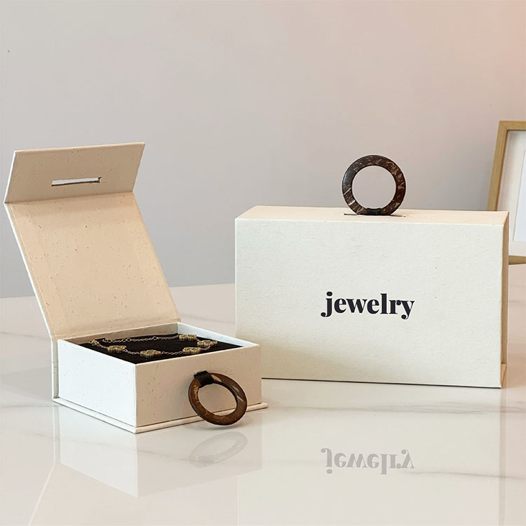 Packaging Folding Box Design Custom Luxury Magnetic Jewelry Gift Box With Logo