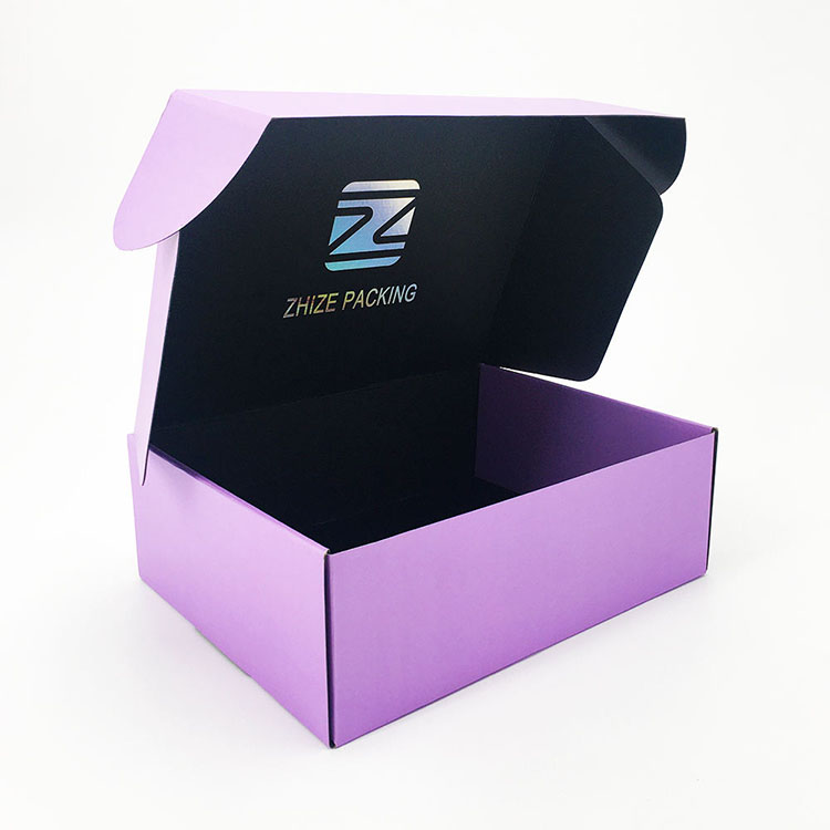 Custom Cardboard Shoe Boxes with Logo Printed Corrugated Packaging