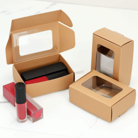 Kraft Paper Box with Window