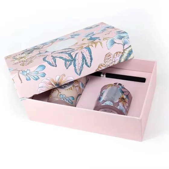 Eco-friendly Folding Gift Box with Lid – Wholesale Custom Corrugated Packaging for Luxury Presents