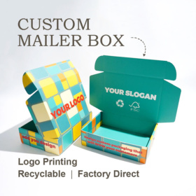 Printed Cardboard Paper Mailer Box